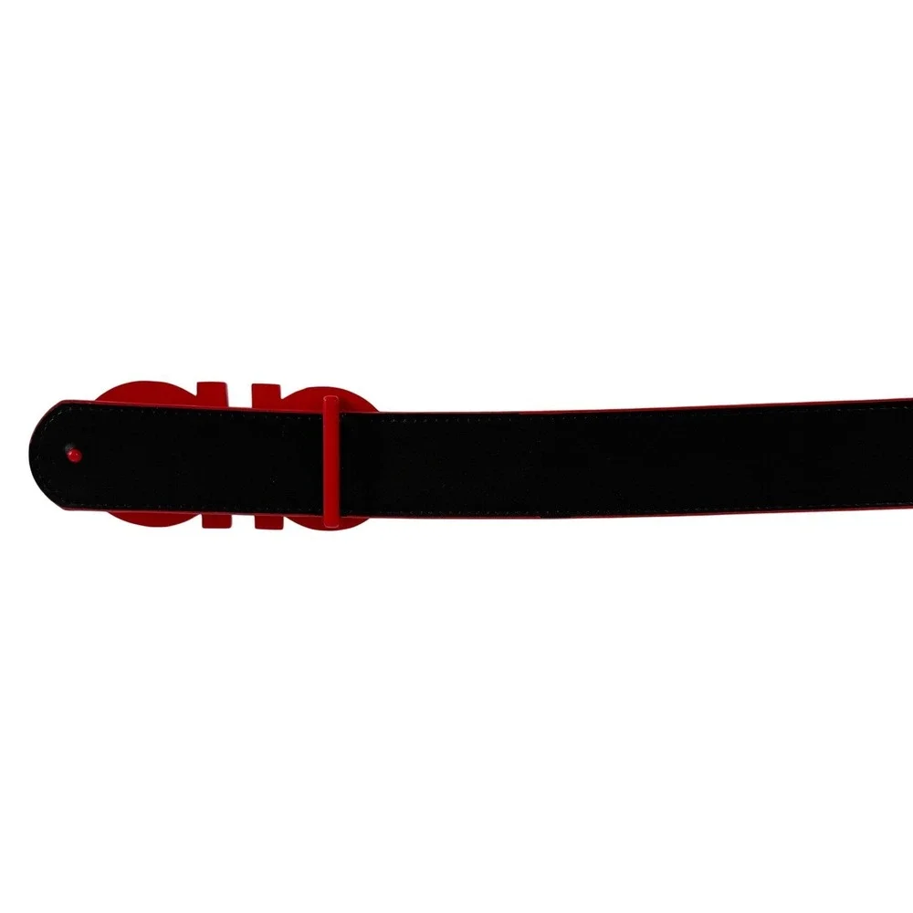 Salvatore Ferragamo Red Gancini Belt‎ Sz 105 Italy Women's Leather